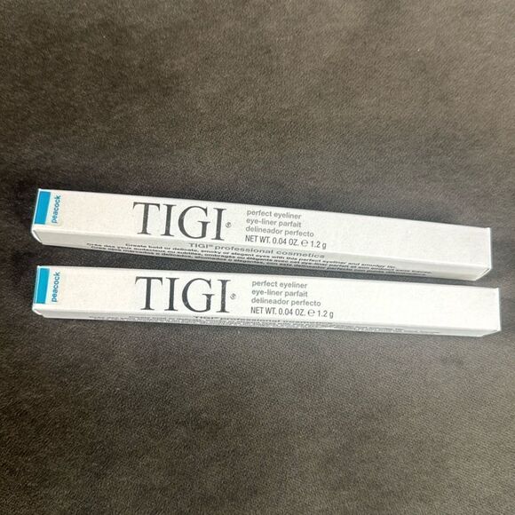 TIGI Professional Cosmetics Perfect Eyeliner Peacock 2x Pencils NEW - Picture 1 of 10